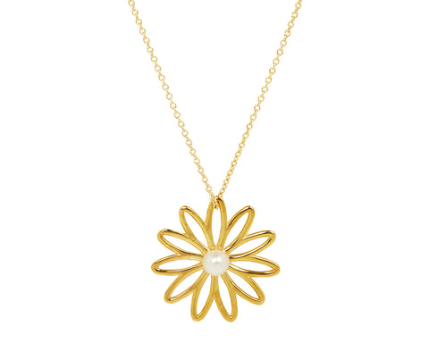Aliita Margarita Pearl Pendant Necklace