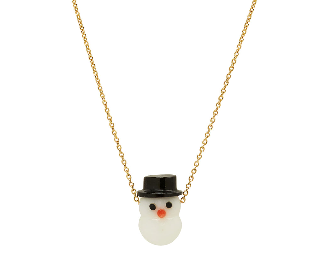 Aliita Snowman Pendant Necklace