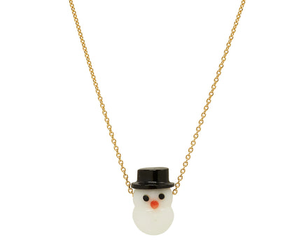 Aliita Snowman Pendant Necklace