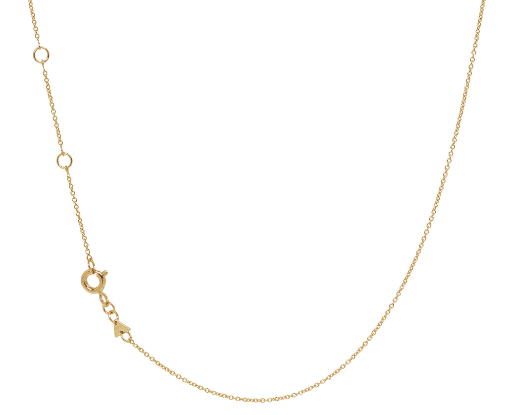 Aliita Caramel Brown Doggy Necklace - closure