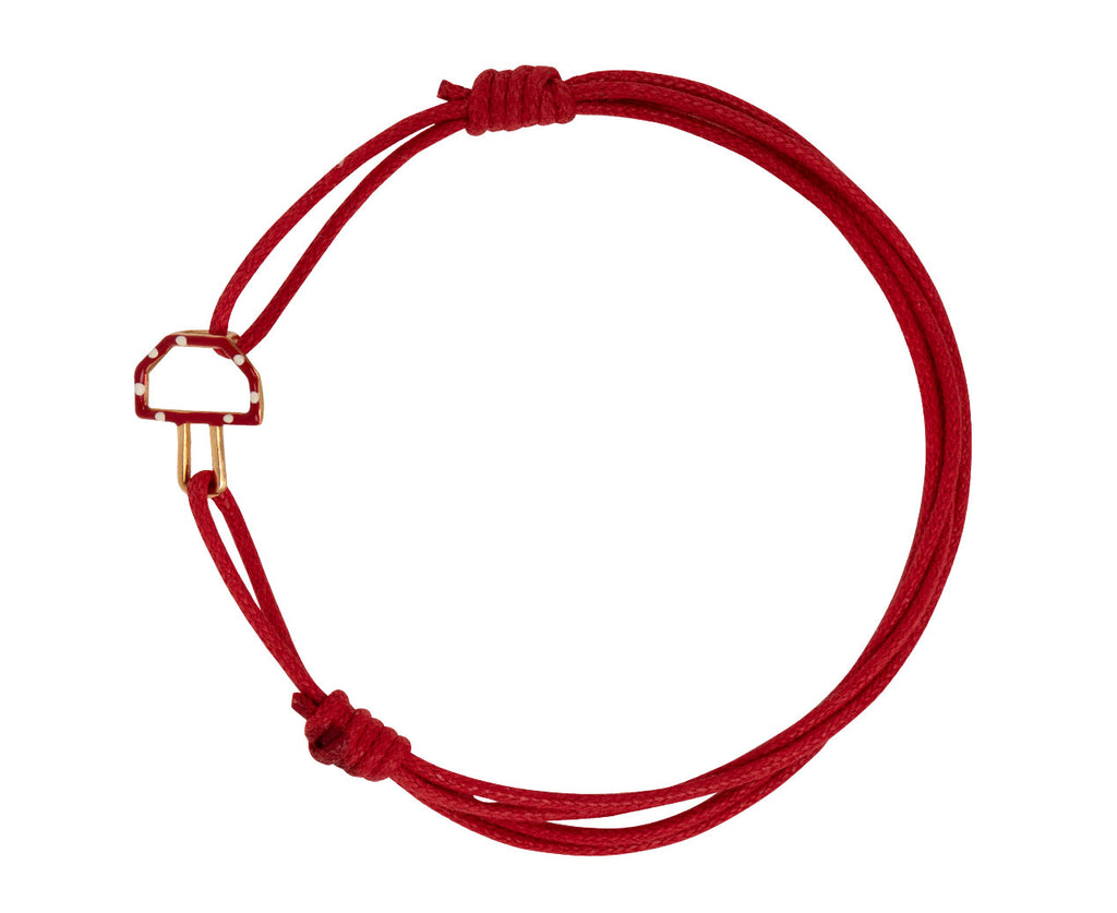 MUSHROOM RED CORD BRACELET – ALIITA