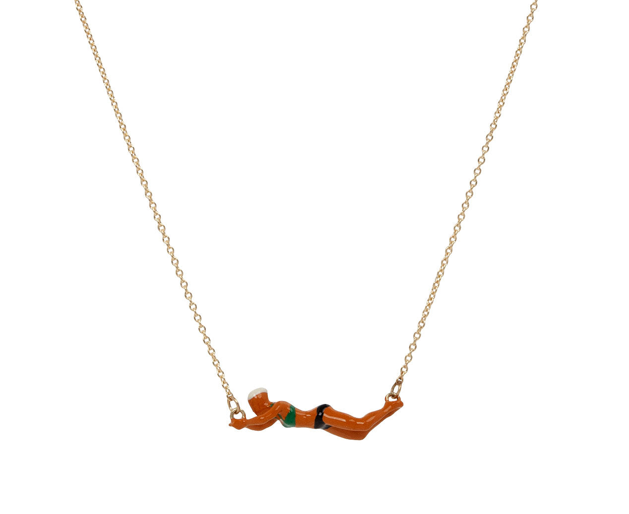 ALIITA ネックレス NADADORA NECKLACE Nadadora Completo Black Gold Necklace - ALIITA