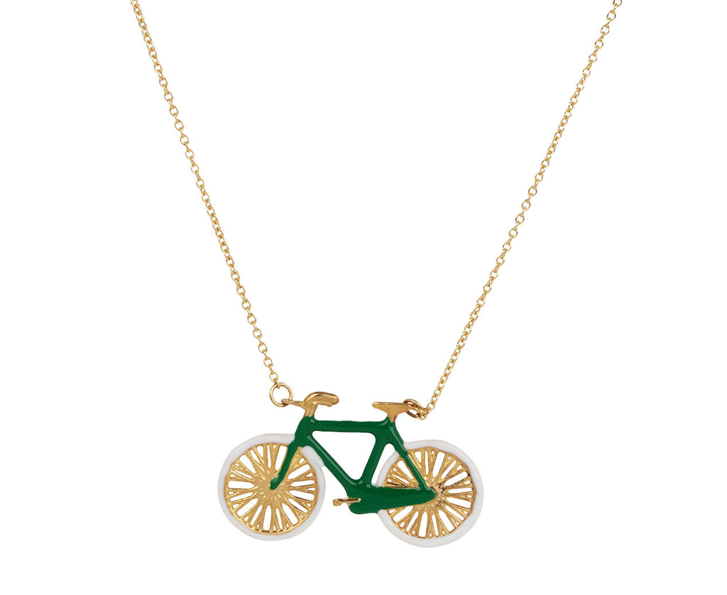 Bici Pistachio Green Necklace