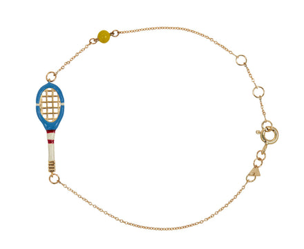 Aliita Tennis Racket and Ball Bracelet