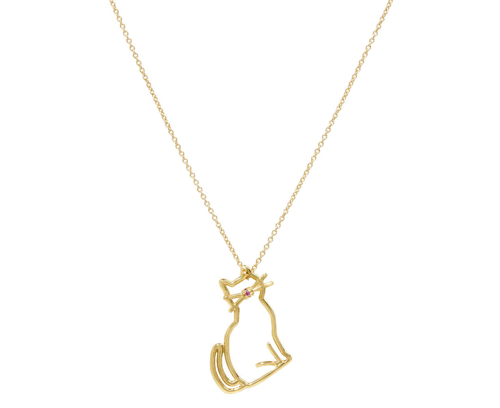 Aliita Miau Cat Pendant Necklace