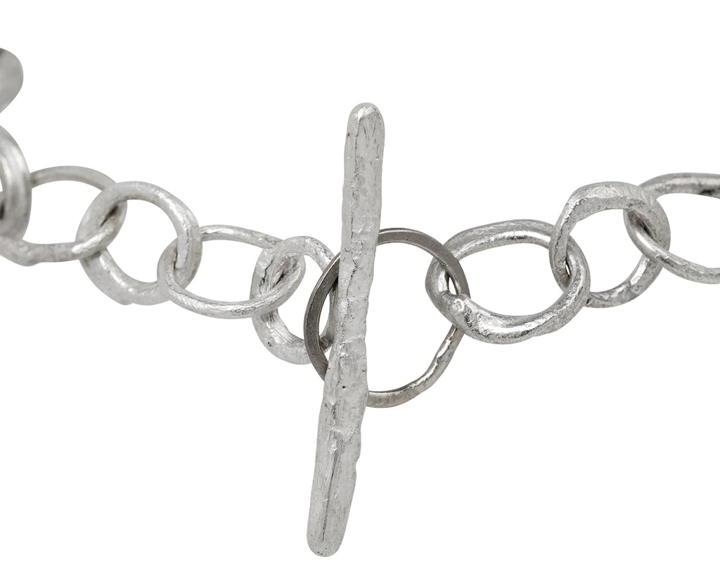 Disa Allsopp Silver Organic Chain Bracelet - Closure