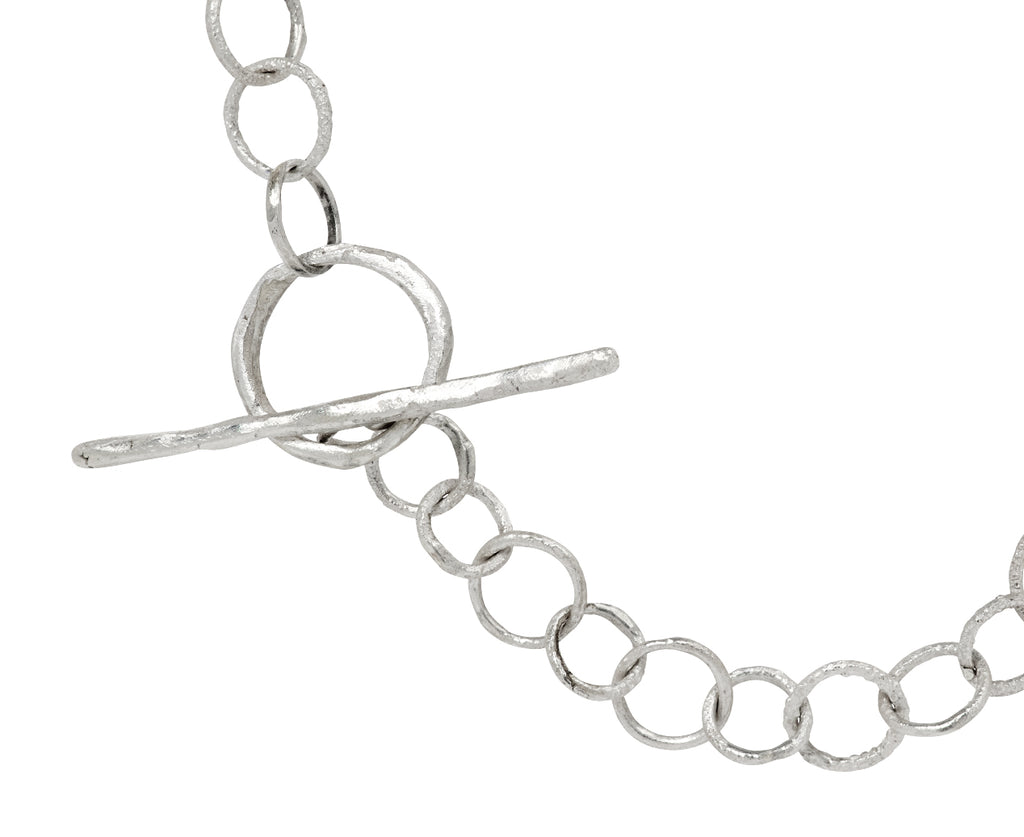 Disa Allsopp Melted Link Silver Chain Necklace - Closure