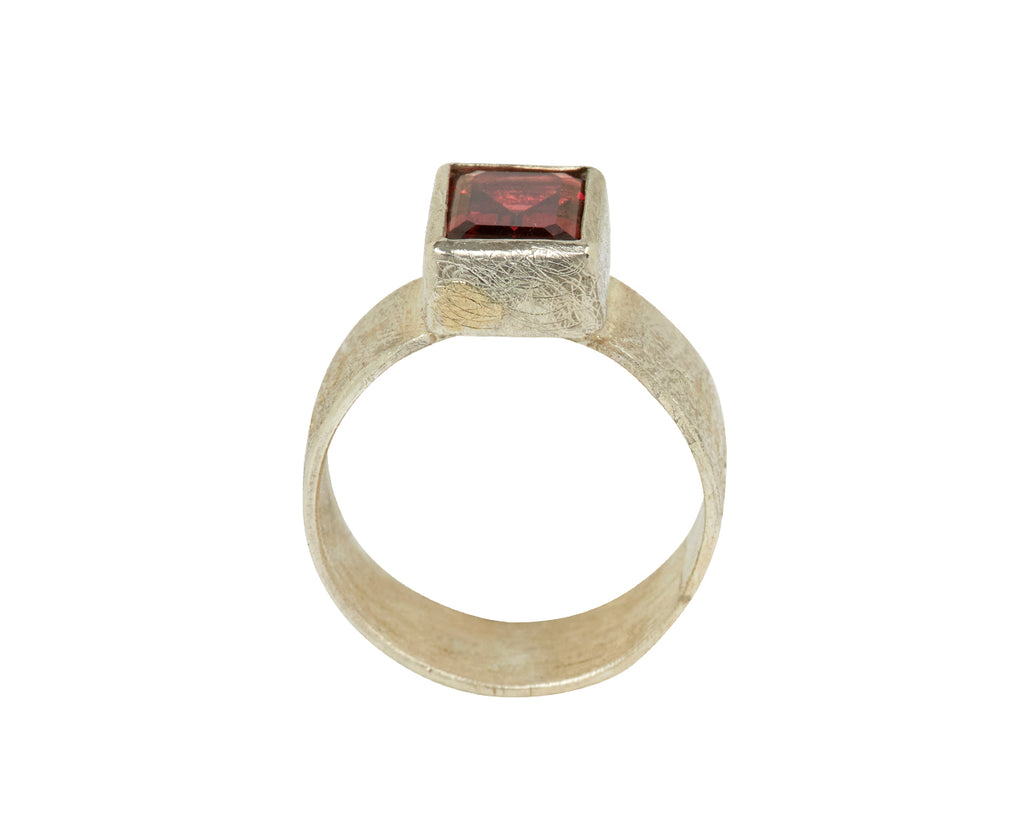 Disa Allsopp Garnet Ring - top down