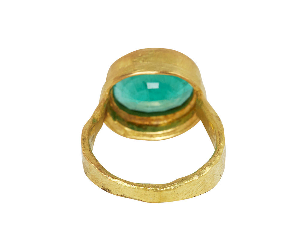 Disa Allsopp Emerald Ring - back
