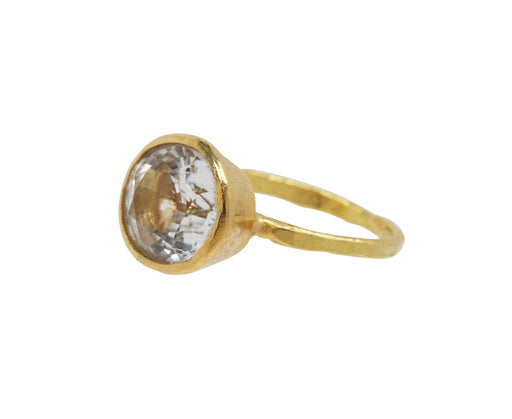 White Tourmaline Ring