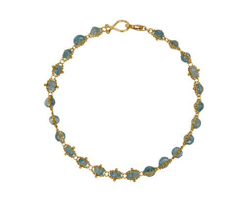 Amali Kyanite Textile Bracelet