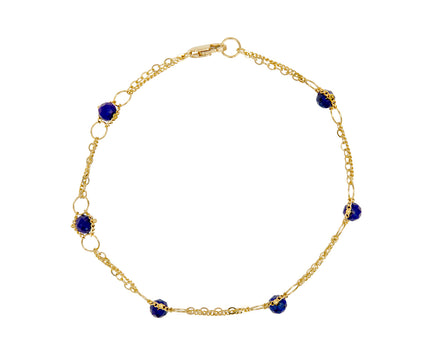 Amali Lapis Whisper Chain Bracelet