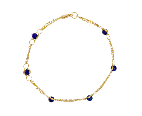 Amali Lapis Whisper Chain Bracelet