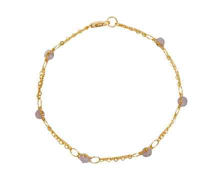 Amali Holly Blue Chalcedony Whisper Chain Bracelet