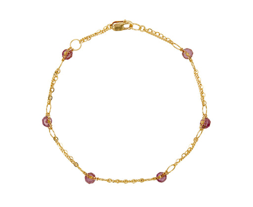 Amali Rhodolite Garnet Whisper Chain Bracelet