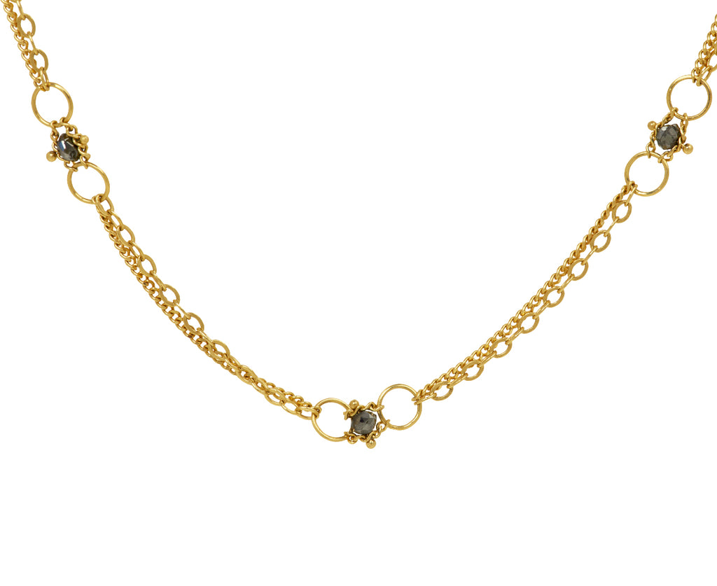 Black Diamond Whisper Chain necklace