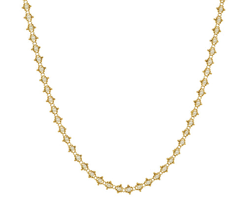 Amali Pearl Textile Necklace