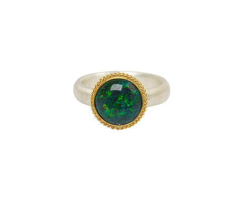 Andamooka Opal Ring