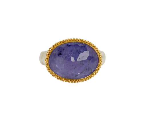Amali Oval Tanzanite Ring