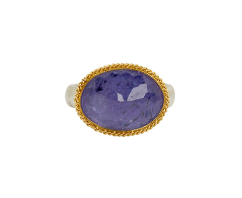 Amali Oval Tanzanite Ring