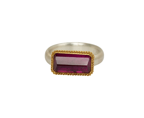 Magenta Tourmaline Ring
