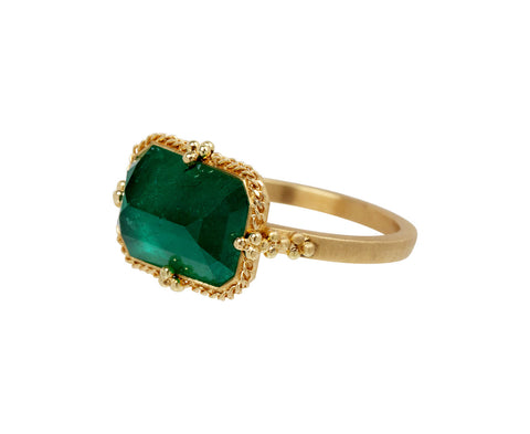Rectangular Emerald Ring