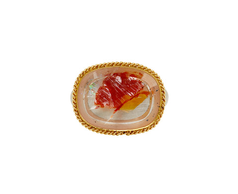 Amali Oval Quartz Ring