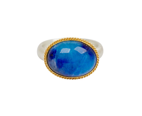 Amali Oval Afghanite Quartz Ring