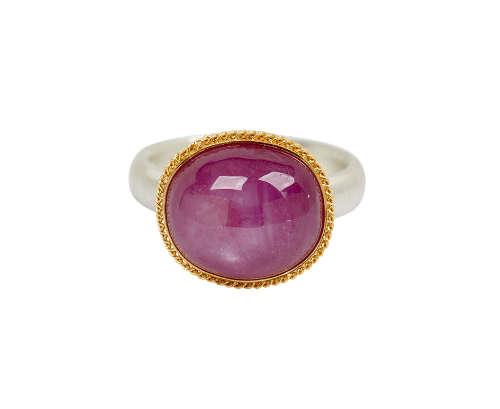 Amali Glass Filled Ruby Ring