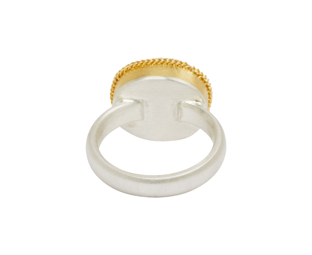 Amali Glass Filled Ruby Ring - back