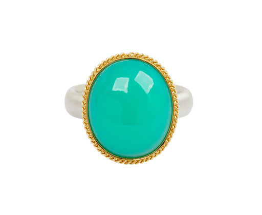 Amali Chrysoprase Ring
