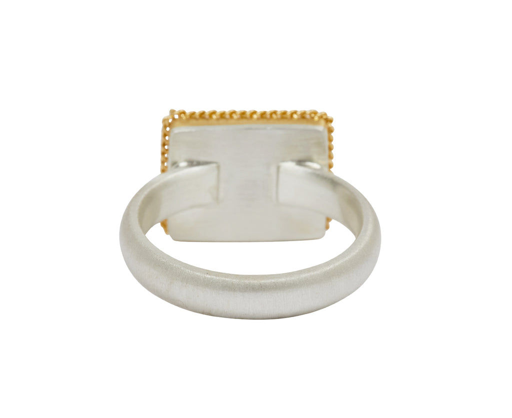 Amali Rutilated Topaz Ring - back