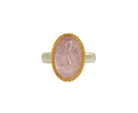 Amali Morganite Oval Ring
