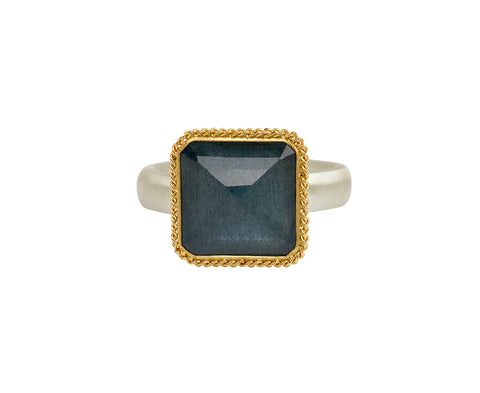 Amali Moss Aquamarine Ring