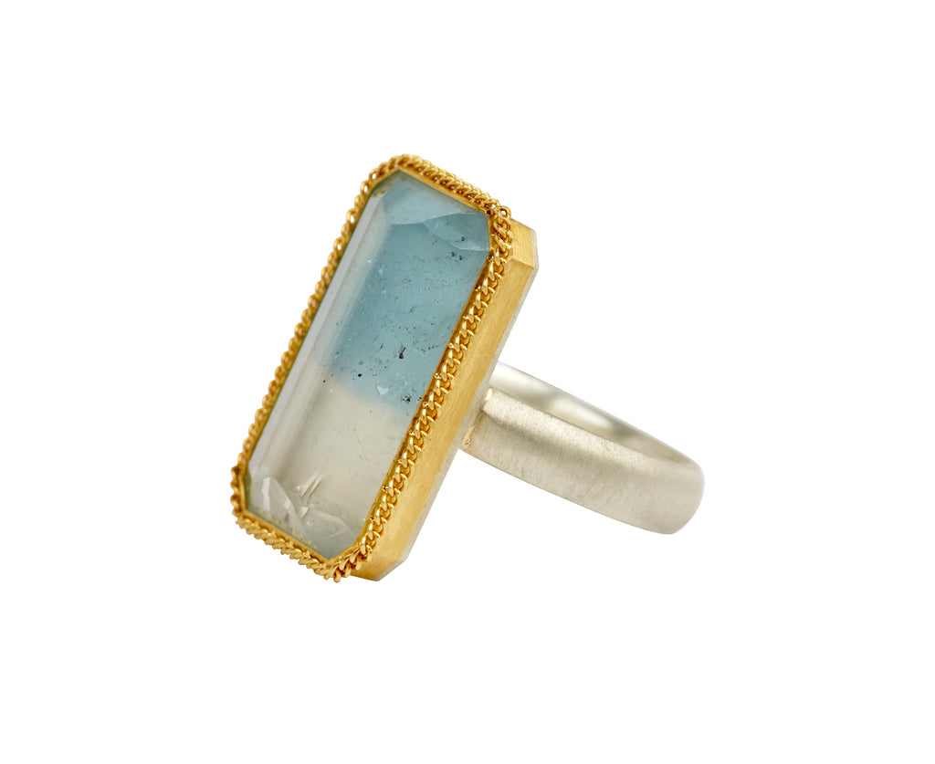Amali Bicolor Topaz Ring - Side View