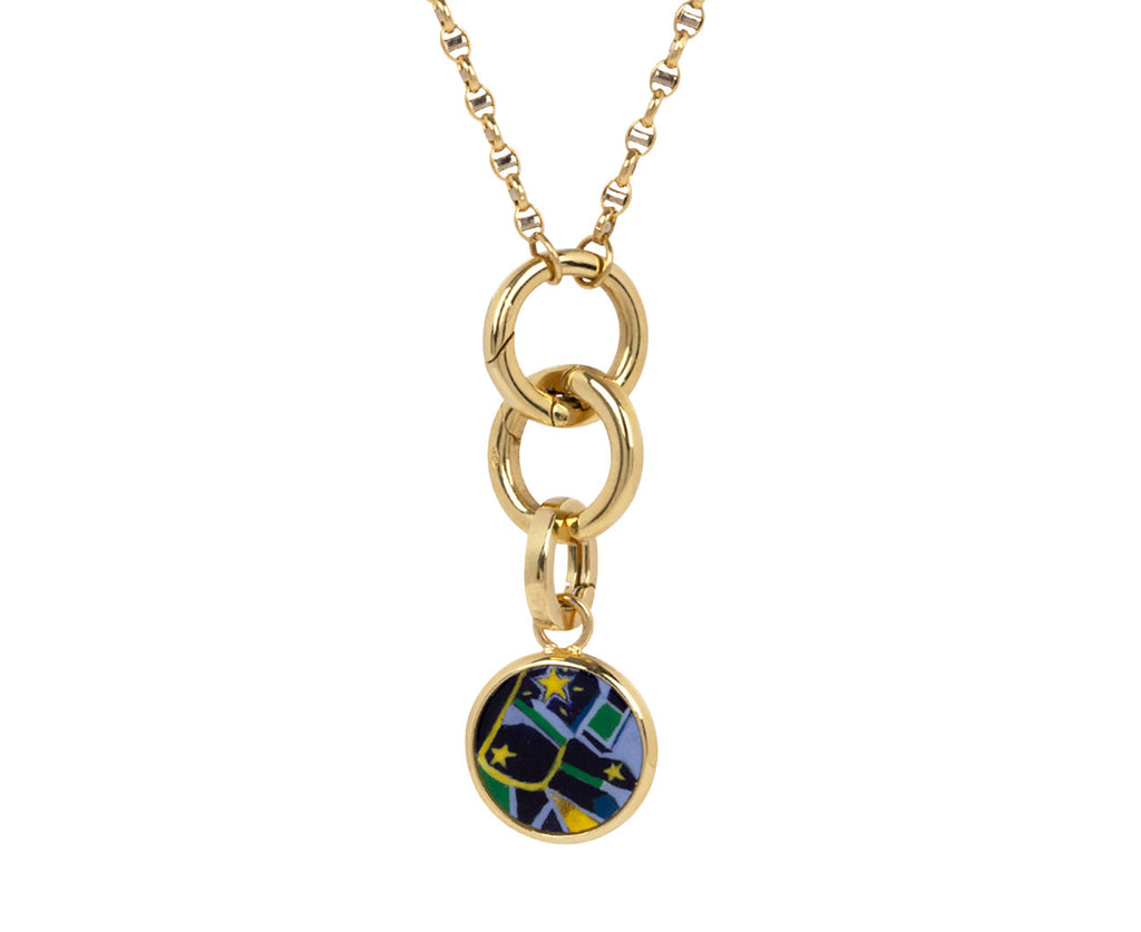 Mini Hand Painted Art Colore Charm Pendant ONLY