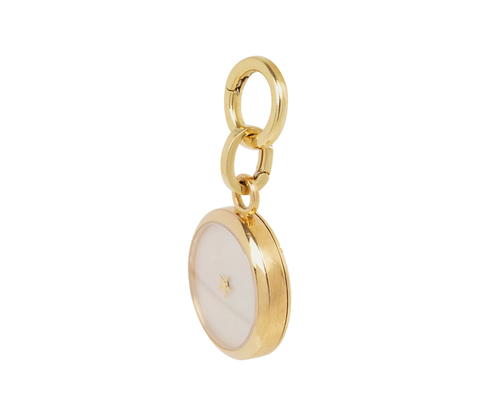 Carpe Diem Mother-of-Pearl Star Second Hand Pendant ONLY
