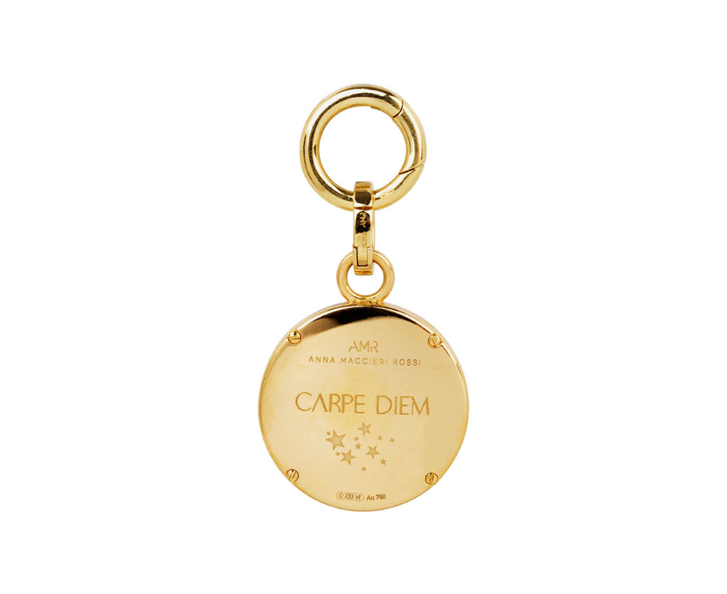 Carpe Diem Mother-of-Pearl Star Second Hand Pendant ONLY