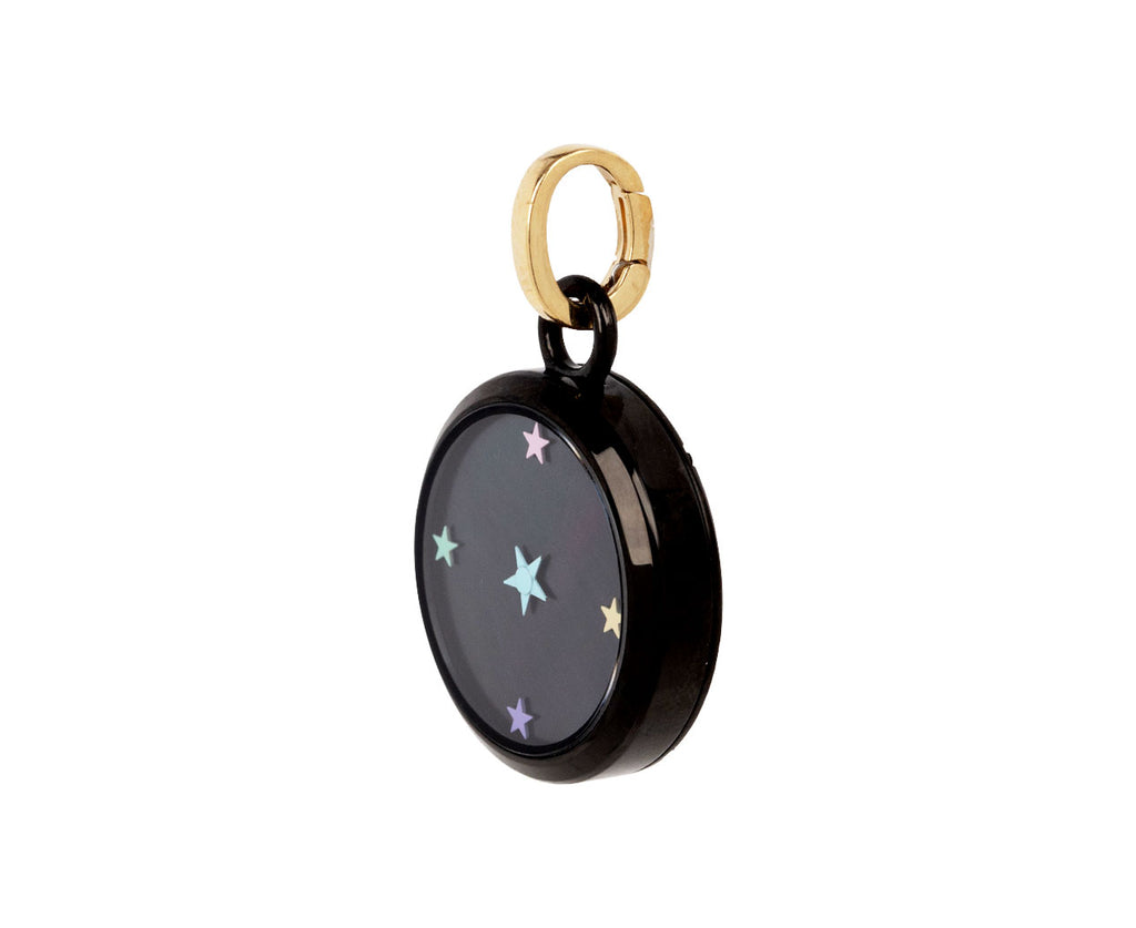 Anna Maccieri Rossi Carpe Diem Black Mother-of-Pearl Second Hand Star Charm ONLY Side