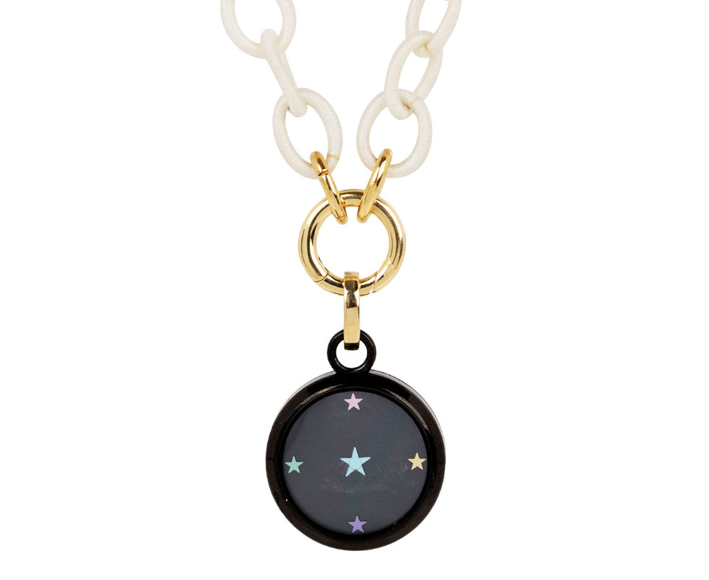 Anna Maccieri Rossi Carpe Diem Black Mother-of-Pearl Second Hand Star Charm ONLY On Chain