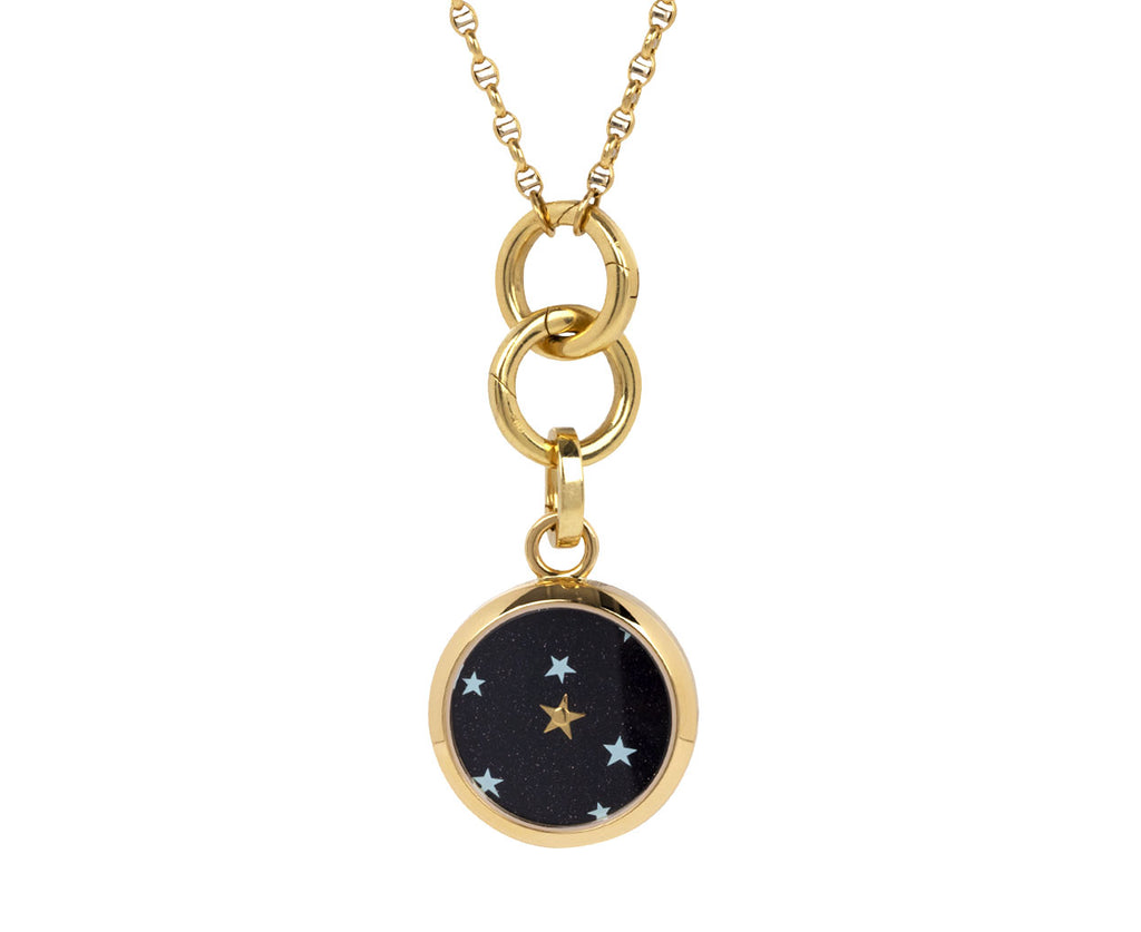 Anna Maccieri Rossi Carpe Diem Aventurine Make a Wish Star Second Hand Charm ONLY On Chain