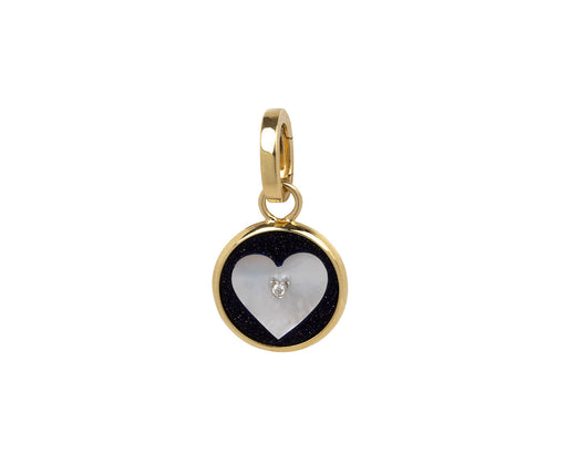 Anna Maccieri Rossi Mother-of-Pearl Mini Midnight in Love Charm Pendant ONLY