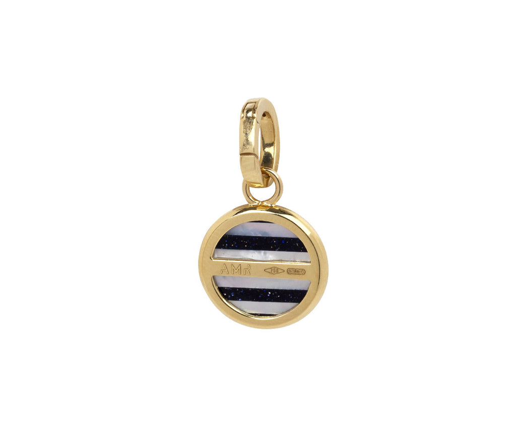 Anna Maccieri Rossi Mini Midnight Mosaic Ora Charm Pendant ONLY Back