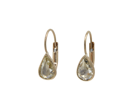 Pale Yellow Diamond Gwyneth Earrings