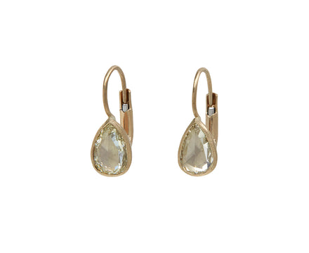 Pale Yellow Diamond Gwyneth Earrings