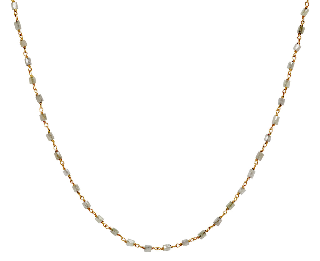 rosay s micro nk wg 19k/18k clasp wg 19k mixed link wg 18k whit ice cube dmds ct 6.34 - TWISTonline 