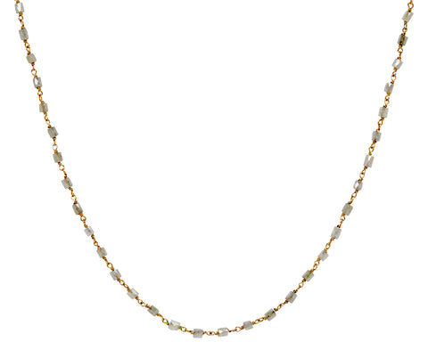 rosay s micro nk wg 19k/18k clasp wg 19k mixed link wg 18k whit ice cube dmds ct 6.34 - TWISTonline 