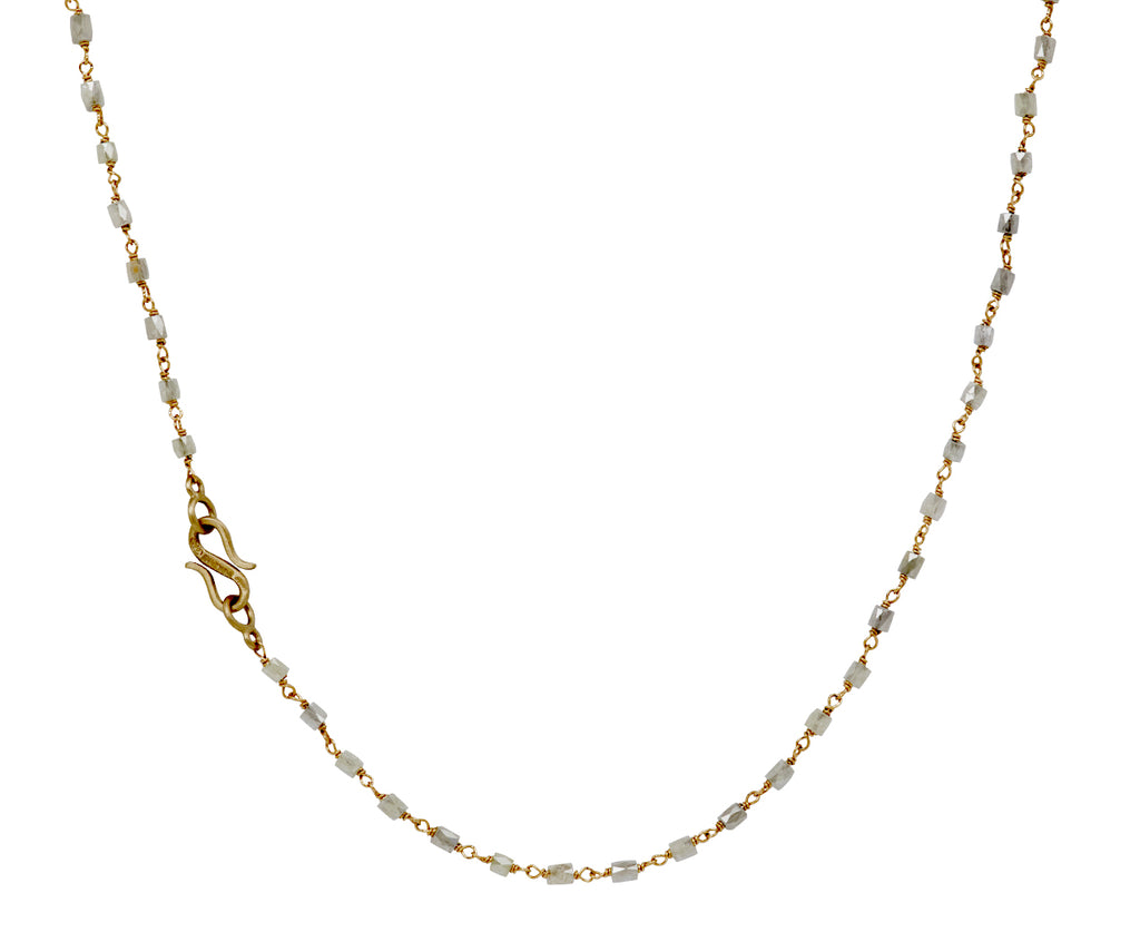 rosay s micro nk wg 19k/18k clasp wg 19k mixed link wg 18k whit ice cube dmds ct 6.34 - TWISTonline 