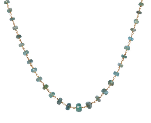 Chrysoberyl Rosary Micro Necklace - TWISTonline 