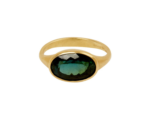 Green Tourmaline Polline Ring - TWISTonline 
